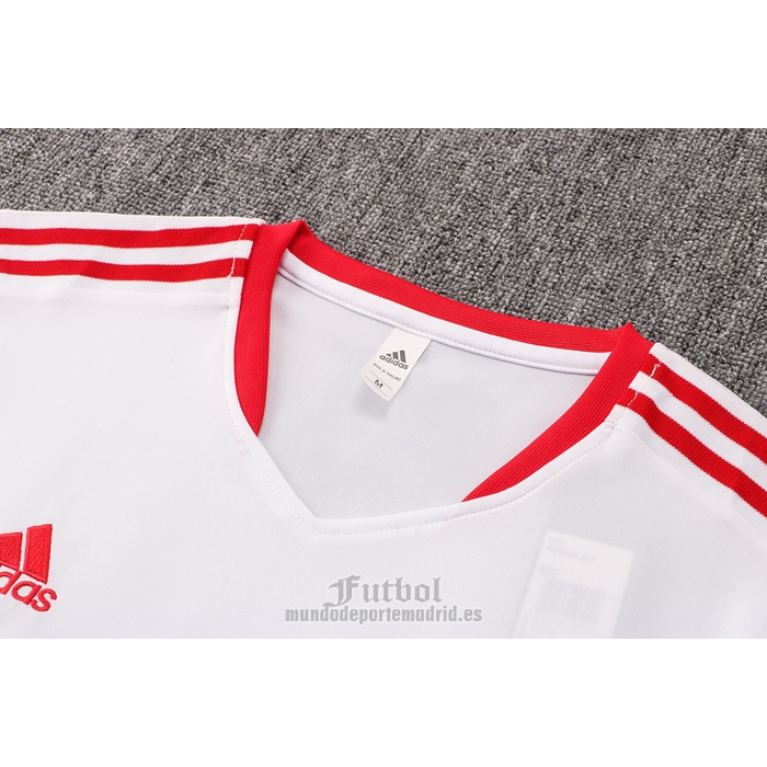 Chandal del Manchester United Manga Corta 2021-2022 Blanco